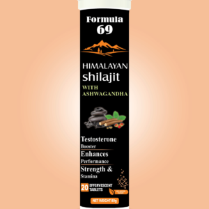 Formula 69 Himalayan Shilajit with Ashwagandha Effervescent Tablets